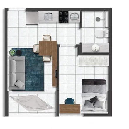 Buy this 1 bed apartment on Escola Pontual in Rua Professor Antônio Coelho, Várzea
