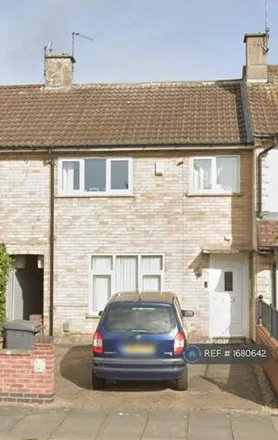Rent this 3 bed townhouse on Border Drive in Leicester, LE4 2JH
