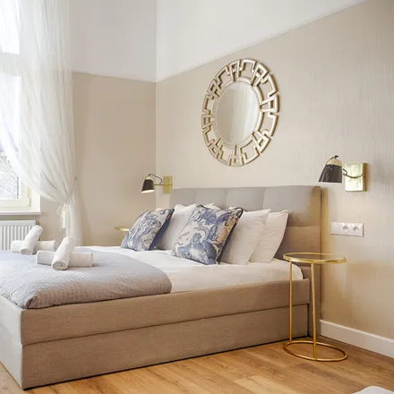 Rent this 1 bed apartment on Józefa Sarego 16 in 31-047 Krakow, Poland