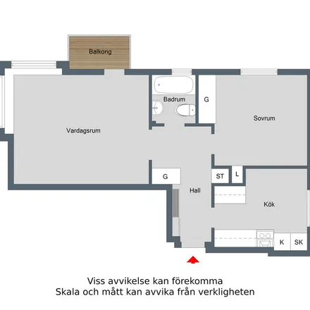 Image 4 - Kanalgatan, 612 31 Finspång, Sweden - Apartment for rent