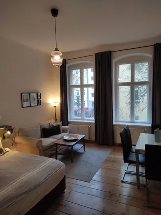 Rent this 1 bed apartment on Wilhelm-Stolze-Straße 22 in 10249 Berlin, Germany