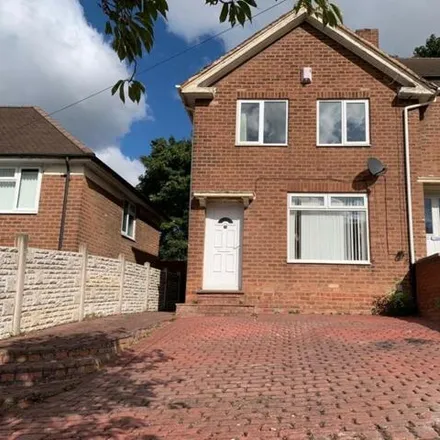 Rent this 3 bed house on Dunslade Road in Short Heath, B23 5LR