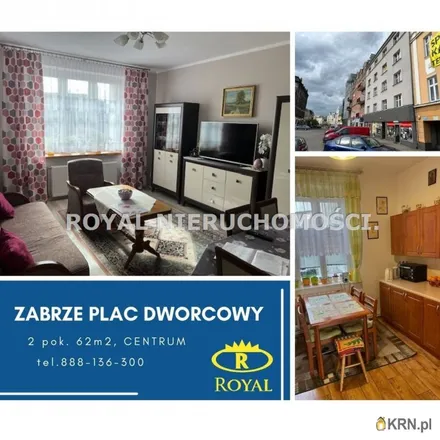 Buy this 2 bed apartment on Plac Dworcowy 5 in 41-800 Zabrze, Poland