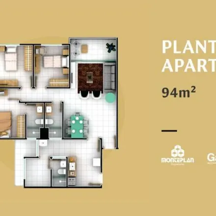 Buy this 3 bed apartment on Rua Desembargador Cromwell Carvalho in Jóquei, Teresina - PI