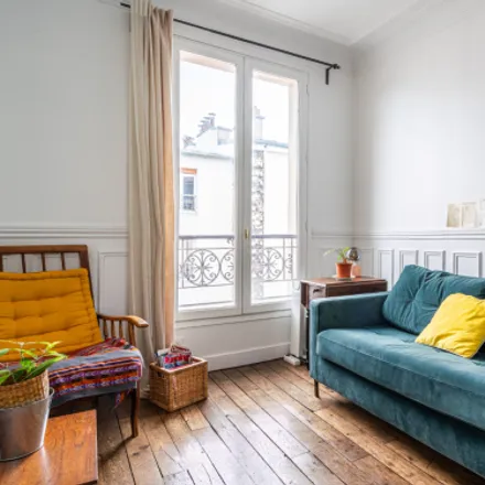 Rent this studio apartment on 118 Rue du Chemin Vert in 75011 Paris, France