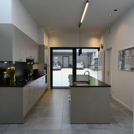 Rent this 4 bed apartment on Brugstraat 34 in 3740 Bilzen, Belgium