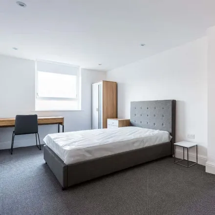 Rent this 1 bed apartment on Church Nightclub in Woodhouse Lane, Arena Quarter