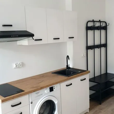 Rent this 1 bed apartment on Pędzichów 12-14 in 31-152 Krakow, Poland
