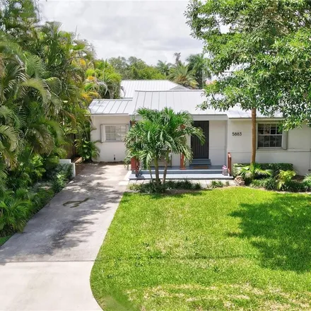 Buy this 2 bed house on 5883 Southwest 27th Street in Coral Gables, FL 33155