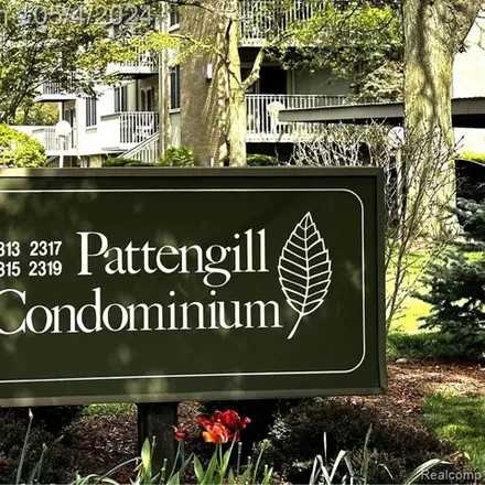 Buy this 1 bed condo on Pattengill Elementary School in 2100 Crestland Drive, Ann Arbor