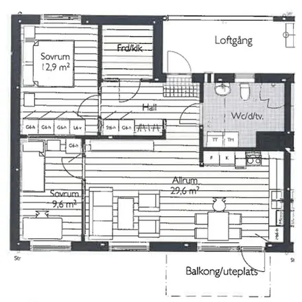 Rent this 3 bed apartment on Fabriksgatan in 265 31 Åstorps kommun, Sweden