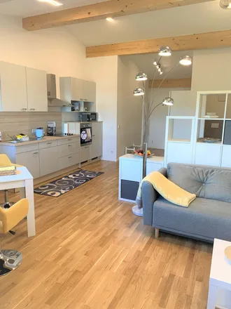 Rent this 1 bed apartment on Sudetenstraße 7 in 85635 Höhenkirchen-Siegertsbrunn, Germany