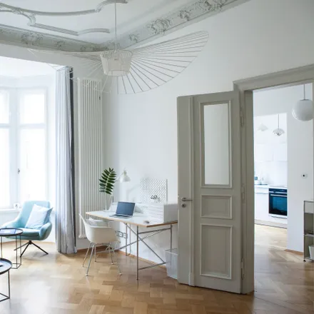 Rent this 3 bed apartment on Funkenburgstraße 16 in 04105 Leipzig, Germany