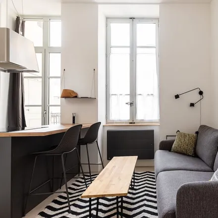 Rent this studio apartment on Lyon in Métropole de Lyon, France