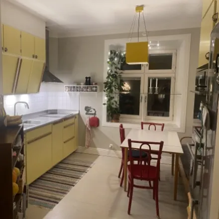 Rent this 2 bed condo on DHL & UPS Access Point in Oktobergatan, 126 35 Stockholm