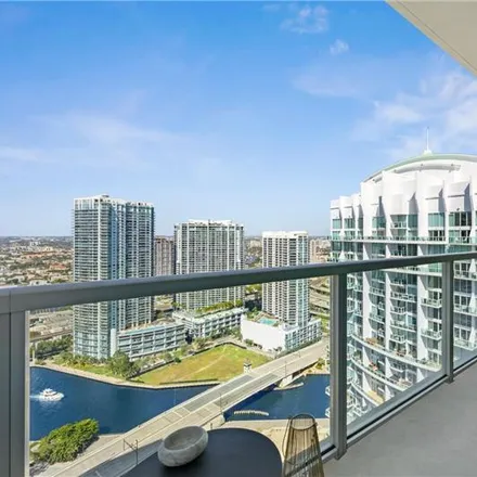 Rent this 1 bed condo on 500 Brickell West Tower in Southeast 6th Street, Torch of Friendship