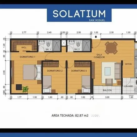 Rent this 3 bed apartment on Avenida Costanera in San Miguel, Lima Metropolitan Area 15032