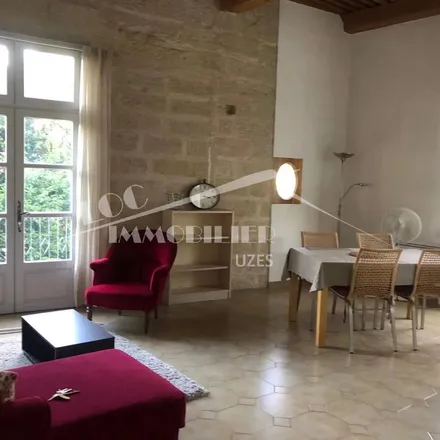 Rent this 2 bed apartment on 66 Boulevard Gambetta in 30700 Uzès, France