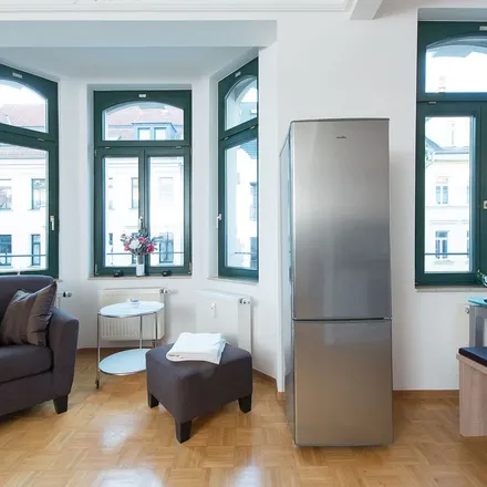 Rent this 1 bed apartment on Schnorrstraße 18 in 04229 Leipzig, Germany
