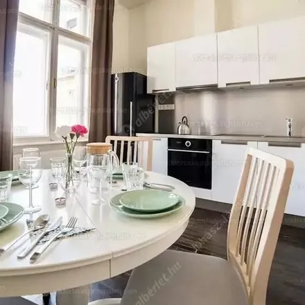 Rent this 4 bed apartment on MM cafe + burger in Budapest, Dohány utca 46