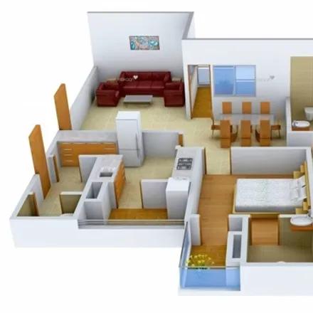 Buy this 3 bed apartment on unnamed road in Gautam Buddha Nagar, Shahdara -