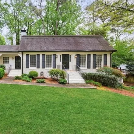 Buy this 4 bed house on 4931 Vernon Oaks Drive in Dunwoody, GA 30338