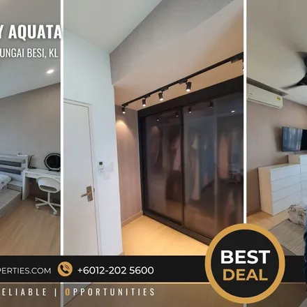 Rent this 3 bed apartment on Jalan Tiga in Pudu, 55200 Kuala Lumpur