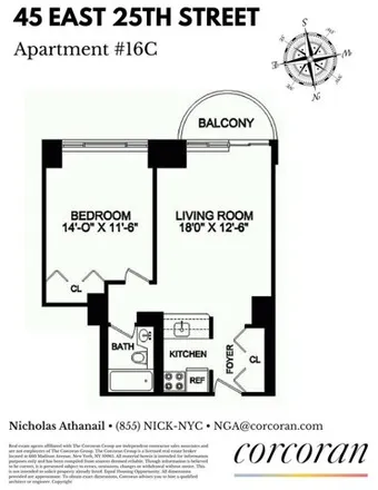 Image 9 - The Stanford, East 25th Street, New York, NY 10010, USA - Condo for rent