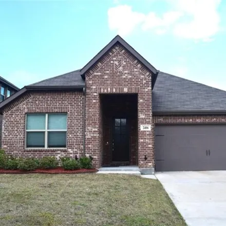 Rent this 3 bed house on 2499 Trickling Creek Drive in Garland, TX 75041
