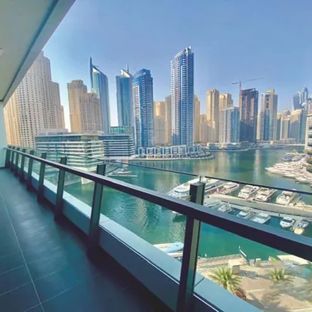 Rent this 2 bed apartment on Silverene Tower A in Al Gharbi Street, Dubai Marina