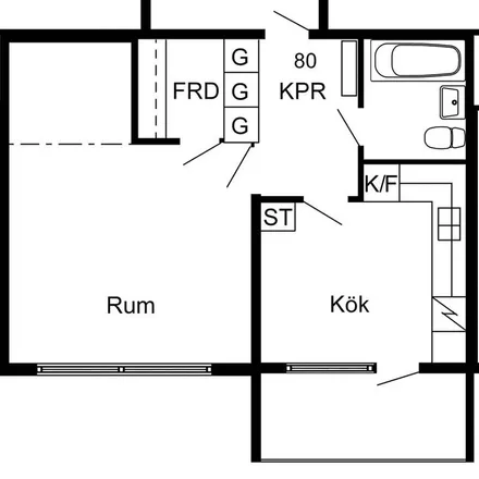 Image 4 - Bogatan, 932 33 Skelleftehamn, Sweden - Apartment for rent