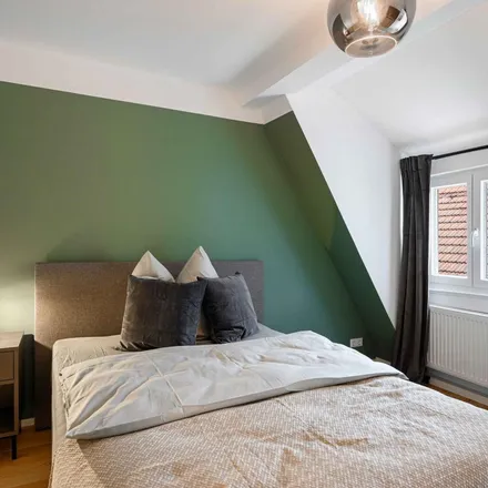 Rent this 4 bed apartment on Stubaier Straße 12 in 70327 Rotenberg Stuttgart, Germany