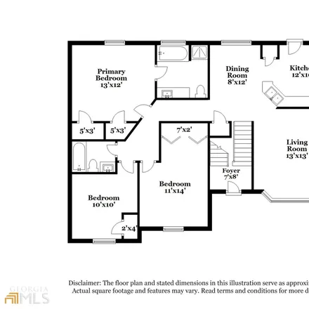 Image 3 - 14 Triangle Lane, Adairsville, GA 30103, USA - Townhouse for rent