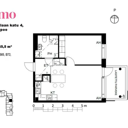 Image 5 - Uuno Kailaan katu 5, 02600 Espoo, Finland - Apartment for rent