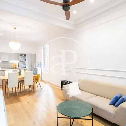 Rent this 3 bed apartment on Carrer del Pintor Fortuny in 08001 Barcelona, Spain