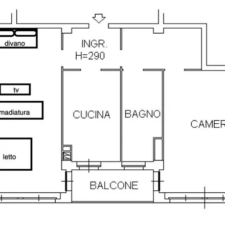 Image 6 - Via Alfredo Cappellini 16, 20124 Milan MI, Italy - Apartment for rent