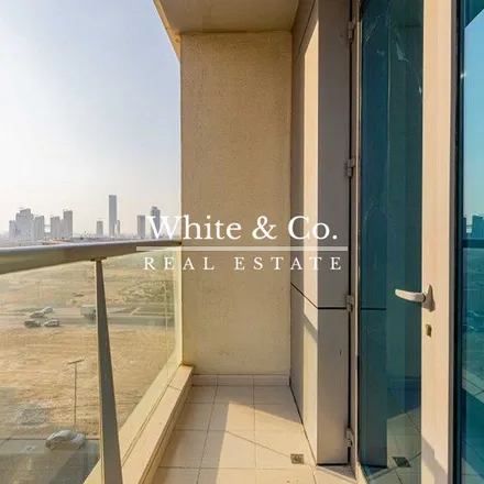 Rent this 1 bed apartment on Classic Soccer Tower in Green Drive, Dubai Sports City