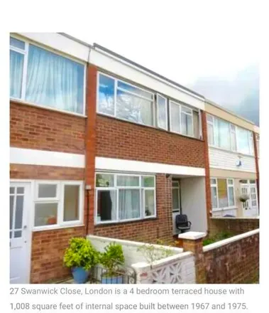 Buy this 4 bed townhouse on 19 Swanwick Close in London, SW15 4EF
