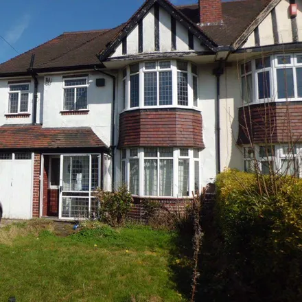 Rent this 5 bed house on 81 Bournbrook Road in Selly Oak, B29 7BX