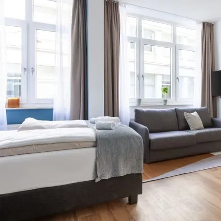 Rent this studio apartment on Hutfilterstraße 6-8 in 28195 Bremen, Germany