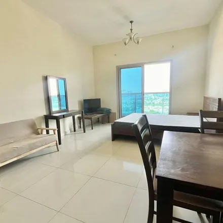 Rent this 1 bed apartment on Elite Sports Residence 7 in Golf Course Drive, Al Hebiah 4