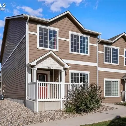 Buy this 3 bed townhouse on 2114 Phillips Alley in Colorado Springs, CO 80910