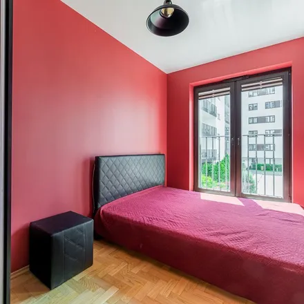 Rent this 3 bed apartment on Kościół p.w Matki Bożej Nieustającej Pomocy in Królowej Jadwigi, 01-986 Warsaw