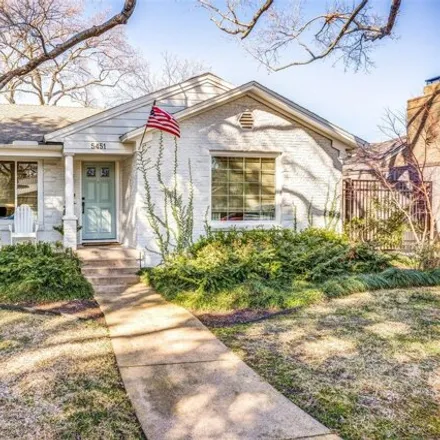 Buy this 2 bed house on 5451 Druid Lane in Dallas, TX 75209