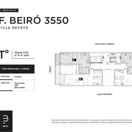 Buy this studio apartment on Disco in Avenida Francisco Beiró 3560, Villa del Parque