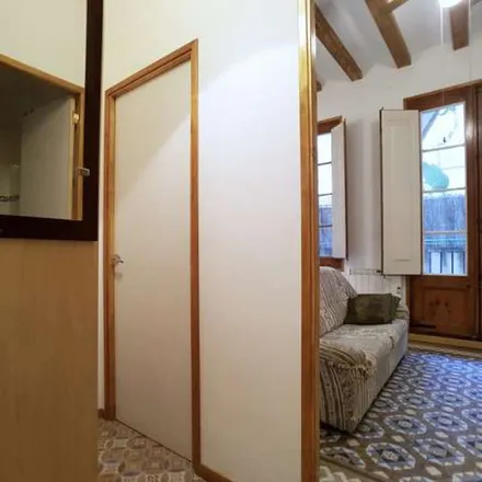 Rent this 1 bed apartment on Carrer de n'Aglà in 3, 08002 Barcelona