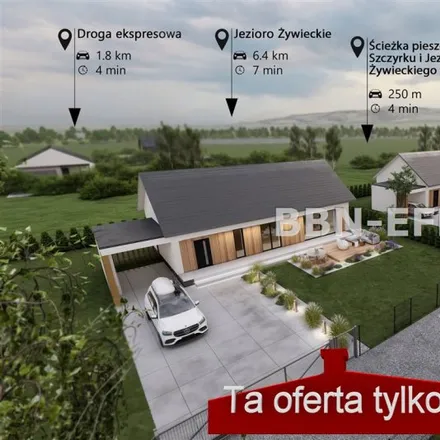 Buy this studio house on Beskidzka 198 in 43-378 Rybarzowice, Poland