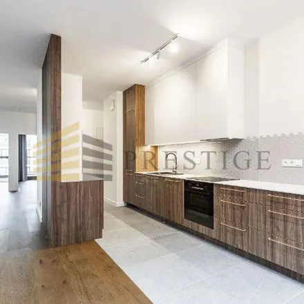 Rent this 3 bed apartment on Przedszkole nr 47 "Mali Artyści" in Krochmalna, 00-865 Warsaw
