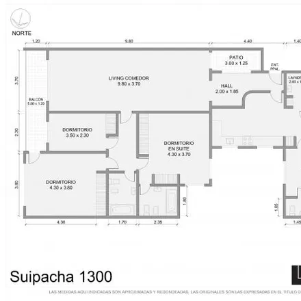 Buy this 3 bed apartment on Suipacha 1375 in Retiro, C1059 ABD Buenos Aires