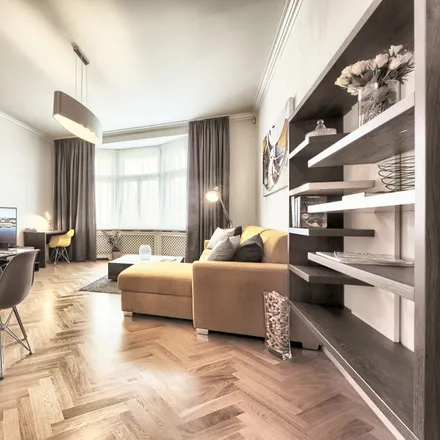 Rent this 2 bed apartment on Nemocnice Na Františku in Na Františku 847/8, 110 00 Prague